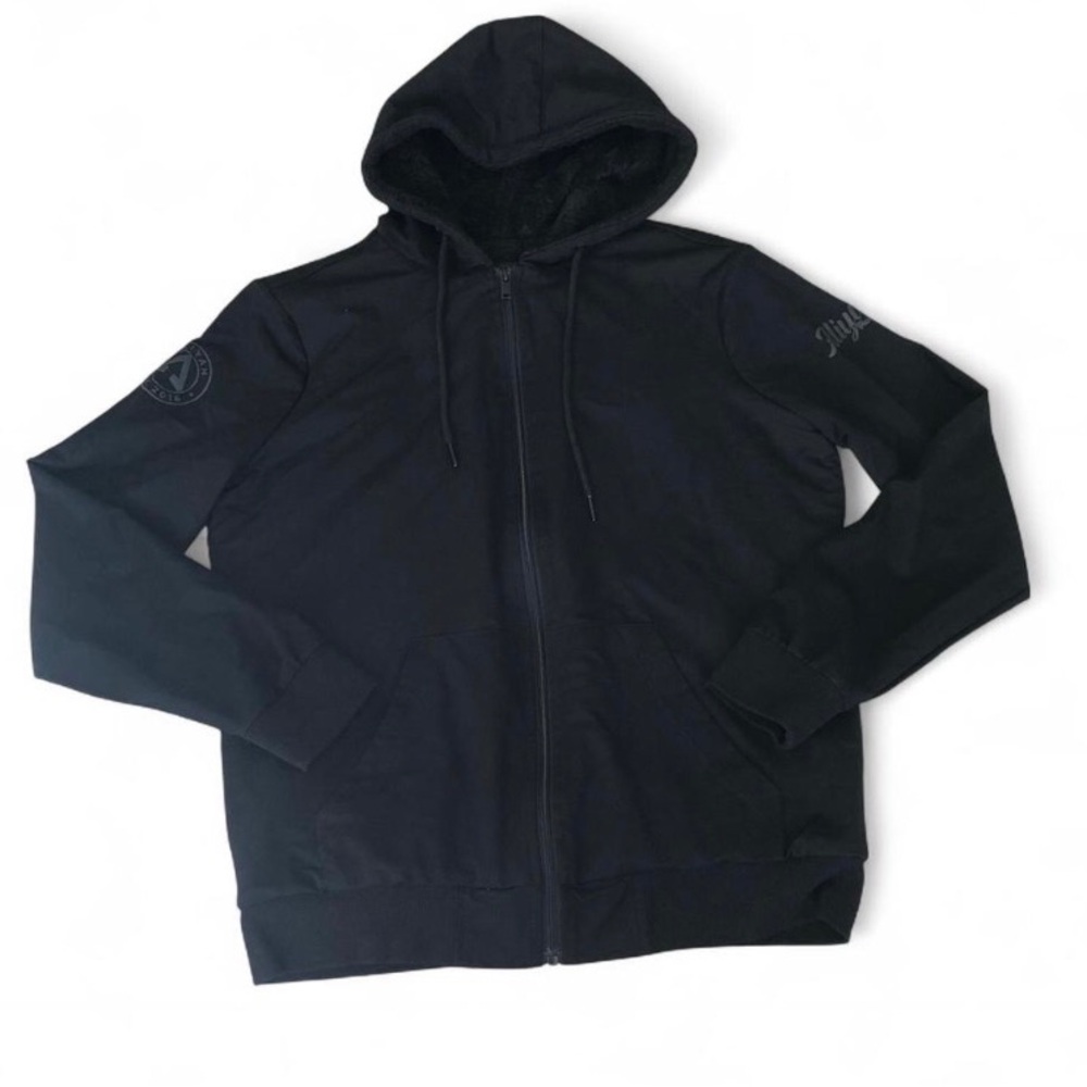 T.O. Collection Kids Black Hoodie Size M